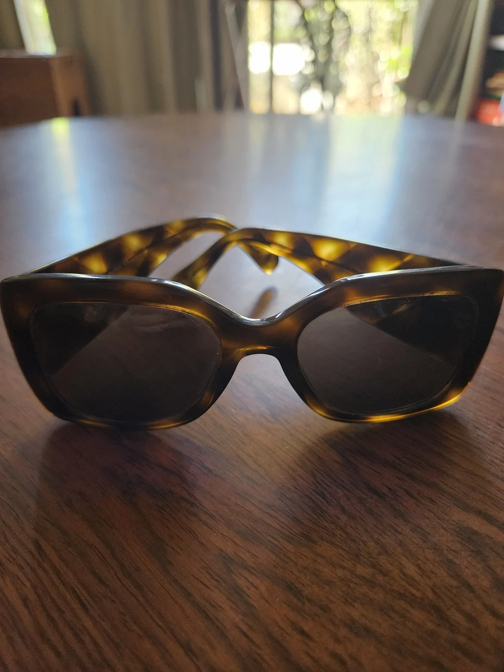 CHANEL Oversized Square Sunglasses - Tortoiseshell Brown